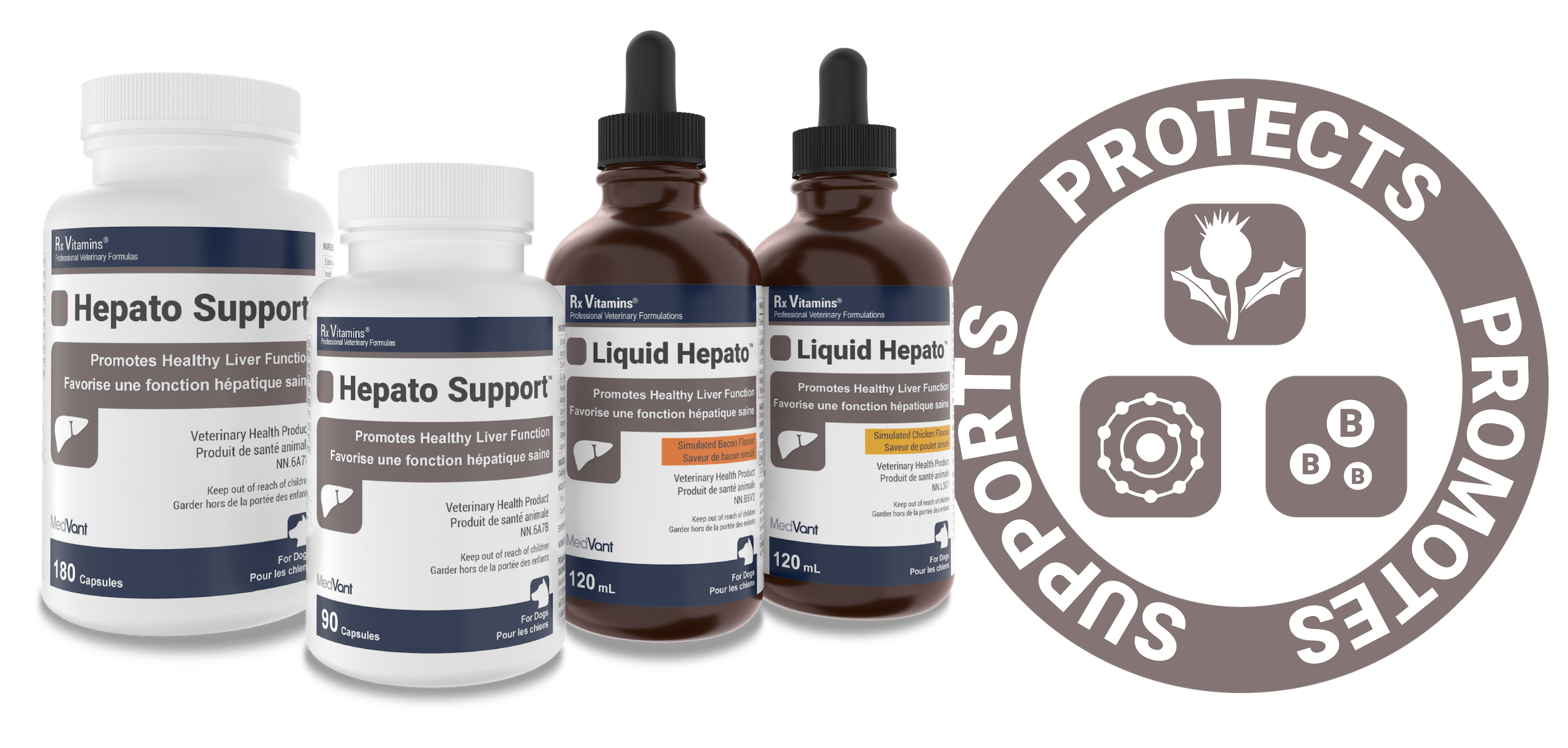 Complete liver support that's easy to give.